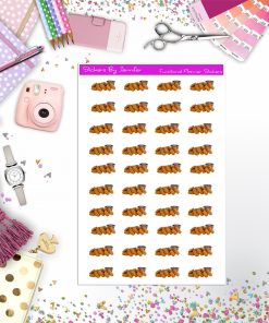 Chicken Nuggets Planner Stickers