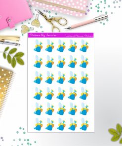 Cleaning Bucket Planner Stickers