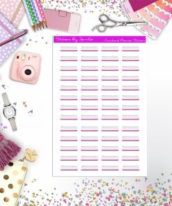 Cricut Machine Planner Stickers