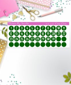 Date Covers, Date Dots, Number Stickers P-32, Planner Stickers, Journal Stickers, Functional Planner Stickers, Stationary Stickers