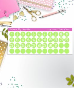 Date Covers, Date Dots, Number Stickers P-37, Planner Stickers, Journal Stickers, Functional Planner Stickers, Stationary Stickers