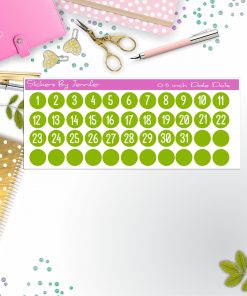Date Covers, Date Dots, Number Stickers P-38, Planner Stickers, Journal Stickers, Functional Planner Stickers, Stationary Stickers