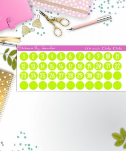 Date Covers, Date Dots, Number Stickers P-40, Planner Stickers, Journal Stickers, Functional Planner Stickers, Stationary Stickers