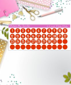 Date Covers, Date Dots, Number Stickers P-49, Planner Stickers, Journal Stickers, Functional Planner Stickers, Stationary Stickers