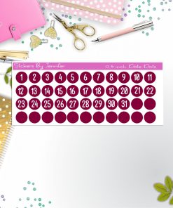 Date Covers, Date Dots, Number Stickers P-59, Planner Stickers, Journal Stickers, Functional Planner Stickers, Stationary Stickers