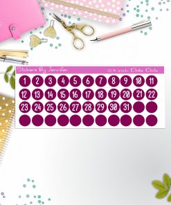 Date Covers, Date Dots, Number Stickers P-62, Planner Stickers, Journal Stickers, Functional Planner Stickers, Stationary Stickers