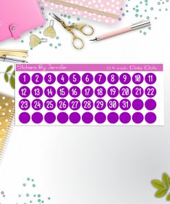 Date Covers, Date Dots, Number Stickers P-64, Planner Stickers, Journal Stickers, Functional Planner Stickers, Stationary Stickers