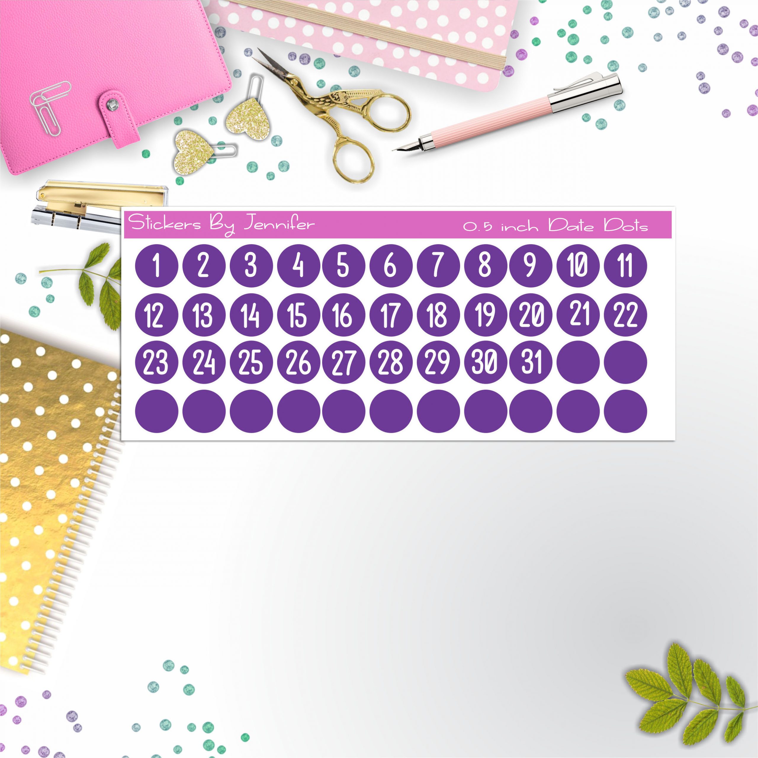 Date Covers, Date Dots, Number Stickers P-66, Planner Stickers, Journal Stickers, Functional Planner Stickers, Stationary Stickers