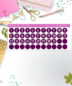 Date Covers, Date Dots, Number Stickers P-69, Planner Stickers, Journal Stickers, Functional Planner Stickers, Stationary Stickers
