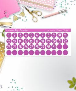 Date Covers, Date Dots, Number Stickers P-71, Planner Stickers, Journal Stickers, Functional Planner Stickers, Stationary Stickers