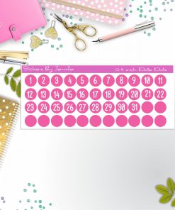 Date Covers, Date Dots, Number Stickers P-76, Planner Stickers, Journal Stickers, Functional Planner Stickers, Stationary Stickers
