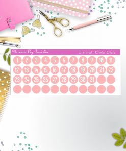 Date Covers, Date Dots, Number Stickers P-81, Planner Stickers, Journal Stickers, Functional Planner Stickers, Stationary Stickers