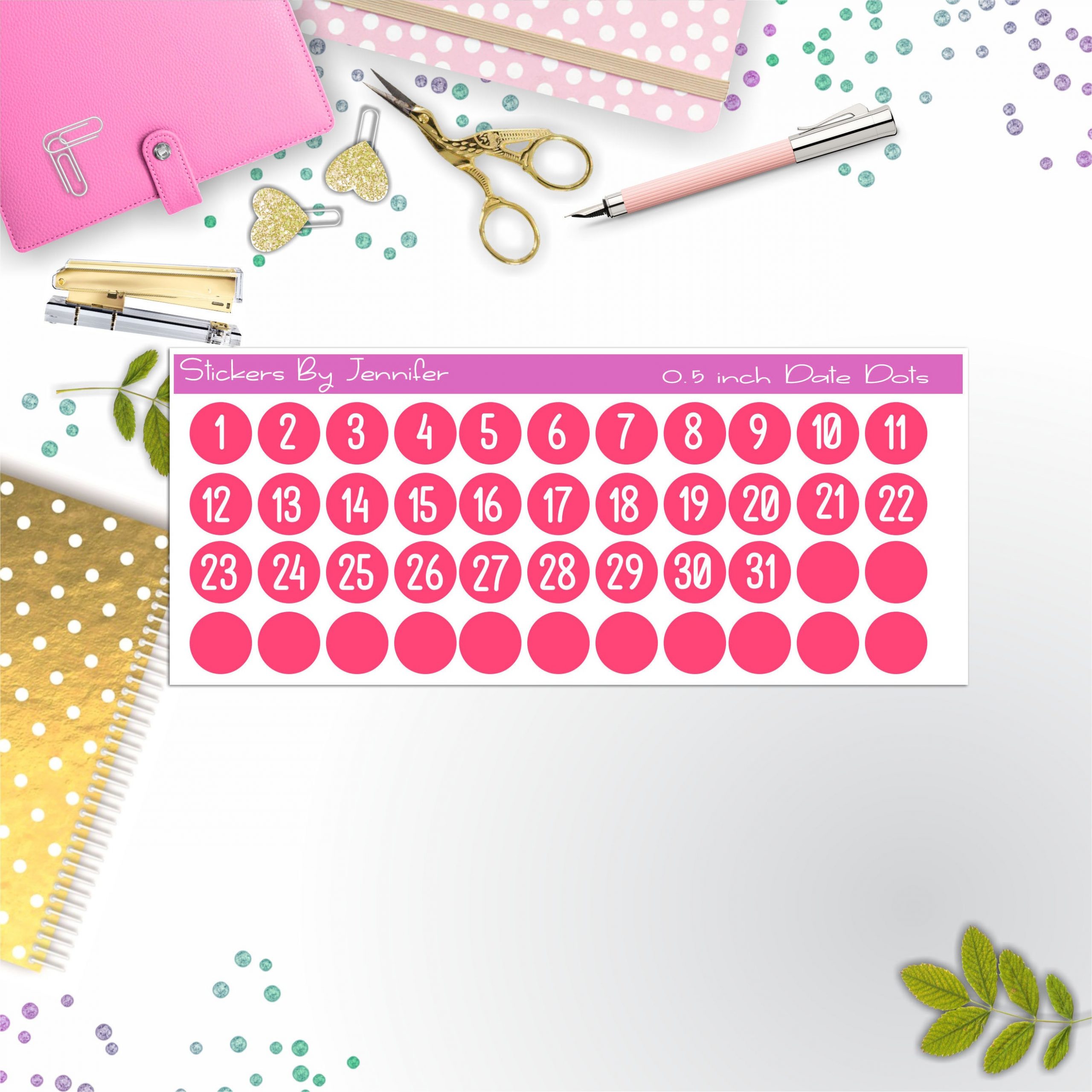 Date Covers, Date Dots, Number Stickers P-82, Planner Stickers, Journal Stickers, Functional Planner Stickers, Stationary Stickers
