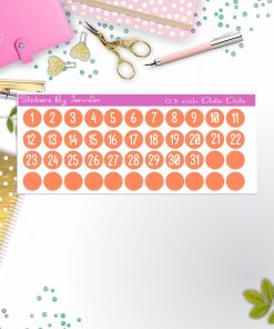 Date Covers, Date Dots, Number Stickers P-85, Planner Stickers, Journal Stickers, Functional Planner Stickers, Stationary Stickers