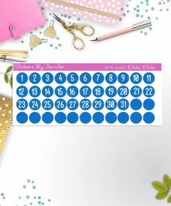 Date Covers, Date Dots P-11, Planner Stickers, Journal Stickers, Functional Planner Stickers, Stationary Stickers