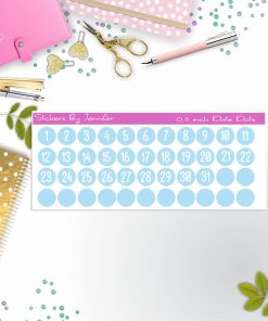 Date Covers, Date Dots P-13, Planner Stickers, Journal Stickers, Functional Planner Stickers, Stationary Stickers