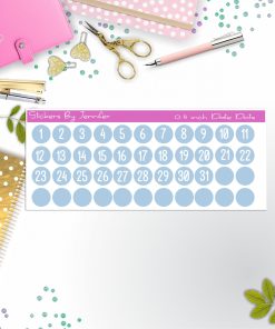Date Covers, Date Dots P-14, Planner Stickers, Journal Stickers, Functional Planner Stickers, Stationary Stickers