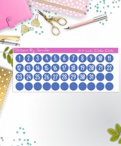 Date Covers, Date Dots P-16, Planner Stickers, Journal Stickers, Functional Planner Stickers, Stationary Stickers
