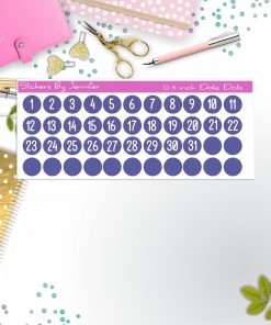 Date Covers, Date Dots P-2, Planner Stickers, Journal Stickers, Functional Planner Stickers, Stationary Stickers