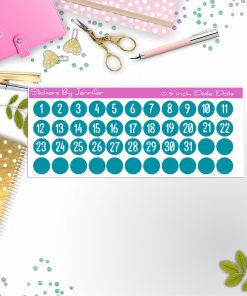 Date Covers, Date Dots P-20, Planner Stickers, Journal Stickers, Functional Planner Stickers, Stationary Stickers