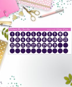 Date Covers, Date Dots P-5, Planner Stickers, Journal Stickers, Functional Planner Stickers, Stationary Stickers