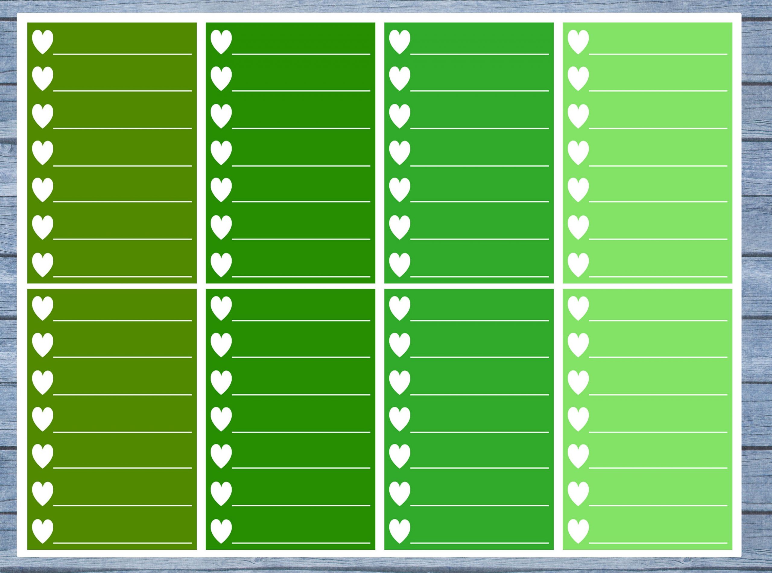 Hearts Lined Full Box Planner Stickers, Full Box Planner Stickers, Functional Planner Stickers, Journal Stickers, Stationary Stickers,