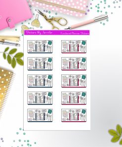 Hobo Planner Flat lay Planner Stickers