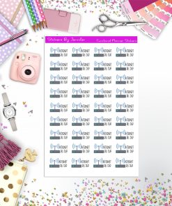 Internet Bill Due  Planner Stickers