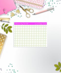 Mini Date Covers, Date Dots, Number Stickers M-11, Planner Stickers, Journal Stickers, Functional Planner Stickers, Stationary Stickers