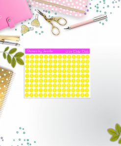 Mini Date Covers, Date Dots, Number Stickers M-2, Planner Stickers, Journal Stickers, Functional Planner Stickers, Stationary Stickers