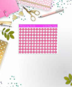 Mini Date Covers, Date Dots, Number Stickers M-64, Planner Stickers, Journal Stickers, Functional Planner Stickers, Stationary Stickers