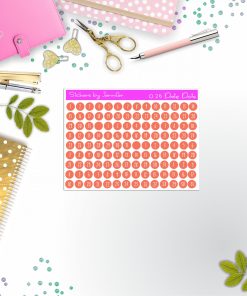 Mini Date Covers, Date Dots, Number Stickers M-76, Planner Stickers, Journal Stickers, Functional Planner Stickers, Stationary Stickers