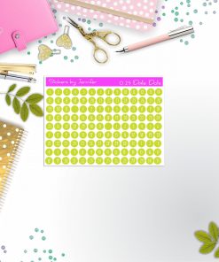 Mini Date Covers, Date Dots, Number Stickers M-8, Planner Stickers, Journal Stickers, Functional Planner Stickers, Stationary Stickers