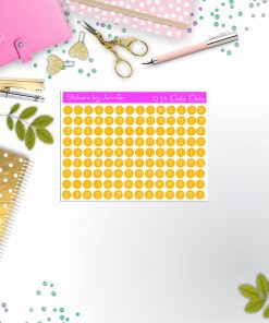 Mini Date Covers, Date Dots, Number Stickers M-80, Planner Stickers, Journal Stickers, Functional Planner Stickers, Stationary Stickers
