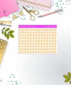 Mini Date Covers, Date Dots, Number Stickers M-86, Planner Stickers, Journal Stickers, Functional Planner Stickers, Stationary Stickers