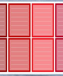 Outlined Full Box Planner Stickers, Full Box Planner Stickers, Functional Planner Stickers, Journal Stickers, Stationary Stickers