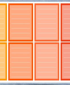 Outlined Full Box Planner Stickers, Full Box Planner Stickers, Functional Planner Stickers, Journal Stickers, Stationary Stickers