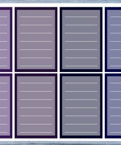 Outlined Full Box Planner Stickers, Full Box Planner Stickers, Functional Planner Stickers, Journal Stickers, Stationary Stickers