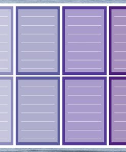 Outlined Full Box Planner Stickers, Full Box Planner Stickers, Functional Planner Stickers, Journal Stickers, Stationary Stickers,