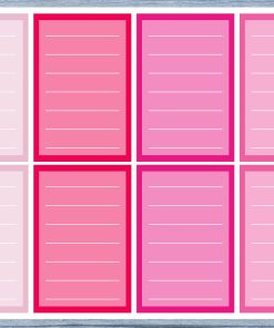 Outlined Full Box Planner Stickers, Full Box Planner Stickers, Functional Planner Stickers, Journal Stickers, Stationary Stickers