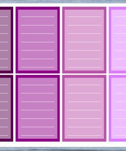 Outlined Full Box Planner Stickers, Full Box Planner Stickers, Functional Planner Stickers, Journal Stickers, Stationary Stickers