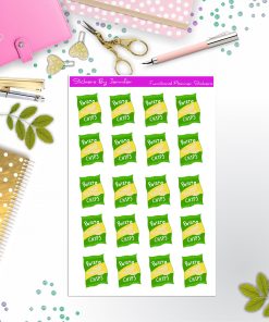Potato Chips Planner Stickers