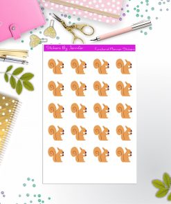 Squirrel Planner Stickers