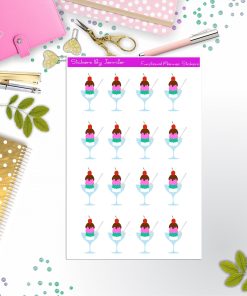 Sundae Planner Stickers
