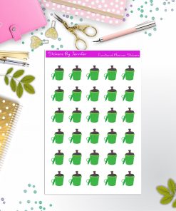 Trash Can Planner Stickers