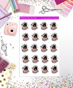 Winter Begins Icon Planner Stickers, Bullet Journal Stickers, Functional Planner Stickers, Stationary Stickers
