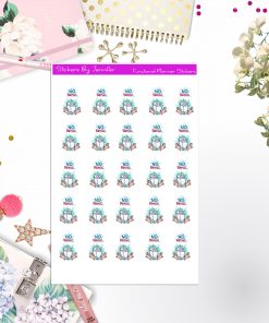 No Panic Icon Stickers, Bullet Journal Stickers, Functional Planner Stickers, Stationary Stickers