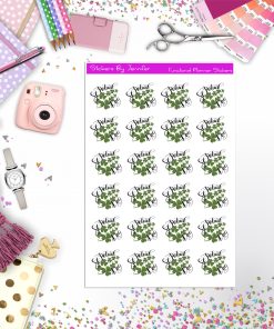 St. Patrick's Day Icon Planner Stickers, Bullet Journal Stickers, Functional Planner Stickers, Stationary Stickers