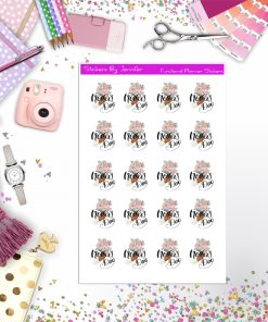 Mother's Day Icon Planner Stickers, Bullet Journal Stickers, Functional Planner Stickers, Stationary Stickers