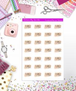 Planner Therapy Icon Planner Stickers, Bullet Journal Stickers, Functional Planner Stickers, Stationary Stickers